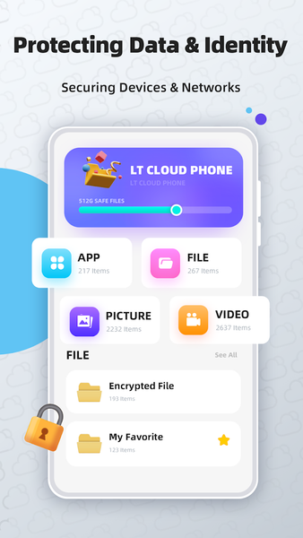 LT Cloud Phone - Emulator - Image screenshot of android app