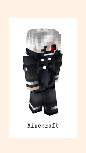 Skin Kaneki for MCPE - عکس برنامه موبایلی اندروید