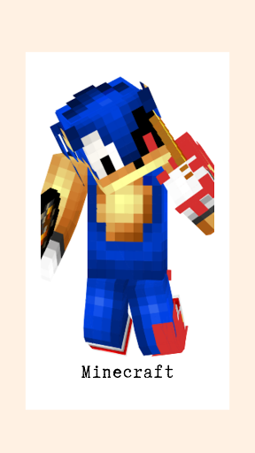 Skin Sonic for MCPE - عکس برنامه موبایلی اندروید