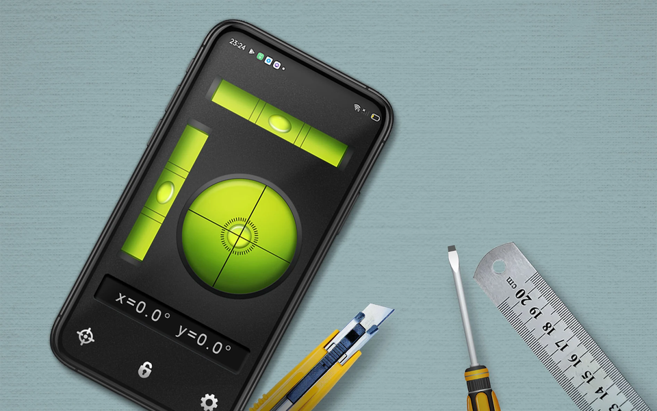 Level Tool - Bubble Level - عکس برنامه موبایلی اندروید