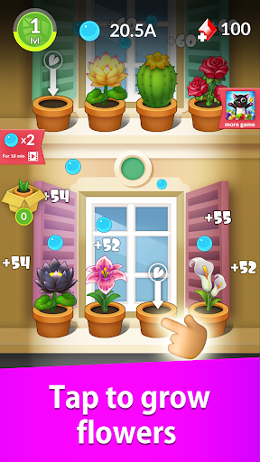 FlowerBox: Idle flower garden - عکس بازی موبایلی اندروید