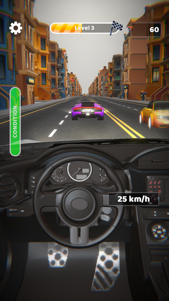 Vehicle Overtake - Gameplay image of android game