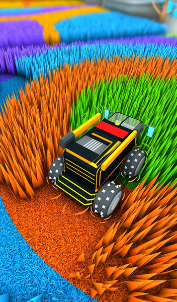 ASMR Grass Cutting - Gameplay image of android game