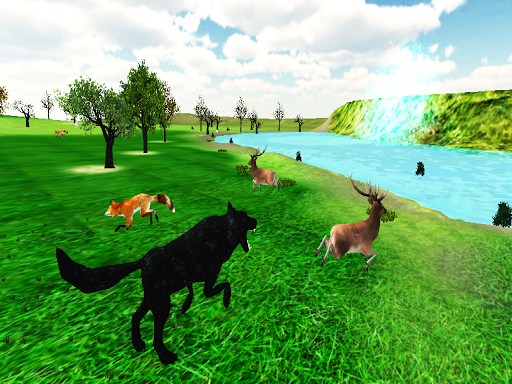 Black Wolf Revenge Simulator - Gameplay image of android game