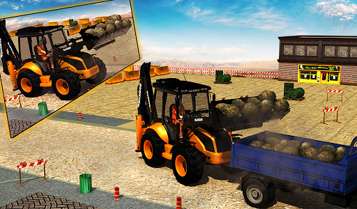 Highway Construction Games 3d - Gameplay image of android game