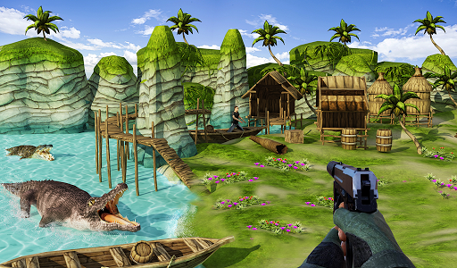 Alligator Survival Hunting 2 - Gameplay image of android game