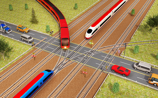 Indian Train City Pro Driving : Train Game - Gameplay image of android game