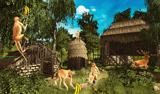 Monkey Simulator ۳D - عکس بازی موبایلی اندروید