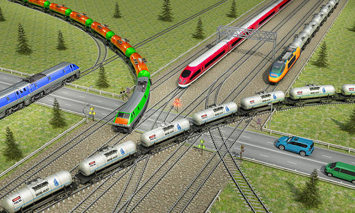 Indian Train City Pro Driving - Gameplay image of android game