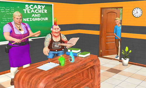 Scary Evil Mad Teacher 3d Game - Apps on Google Play