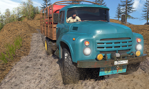 Offroad Long Truck Sim - Offroad Quad Jeep Driver - عکس بازی موبایلی اندروید