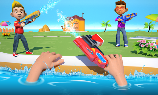 Water Gun Game - Gameplay image of android game