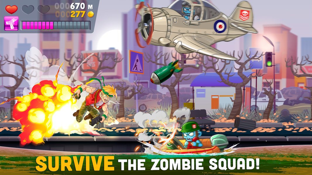 Undead Squad - Offline Game - Gameplay image of android game