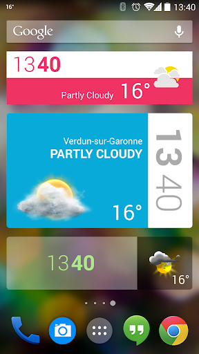 Beautiful Widgets Free - Image screenshot of android app