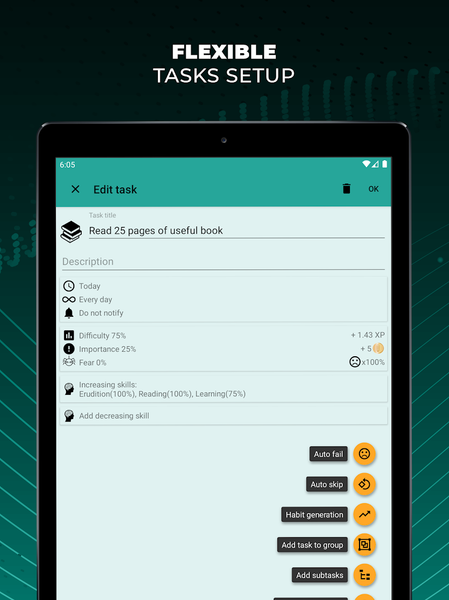 Do It Now: RPG To Do List - عکس برنامه موبایلی اندروید