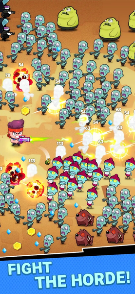 Zombusters - Gameplay image of android game
