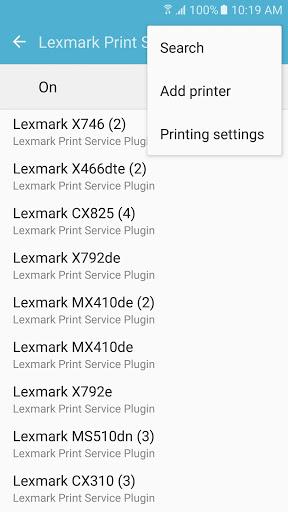 Lexmark Print Plugin - عکس برنامه موبایلی اندروید