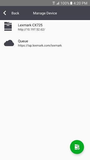 Lexmark Print Plugin - عکس برنامه موبایلی اندروید