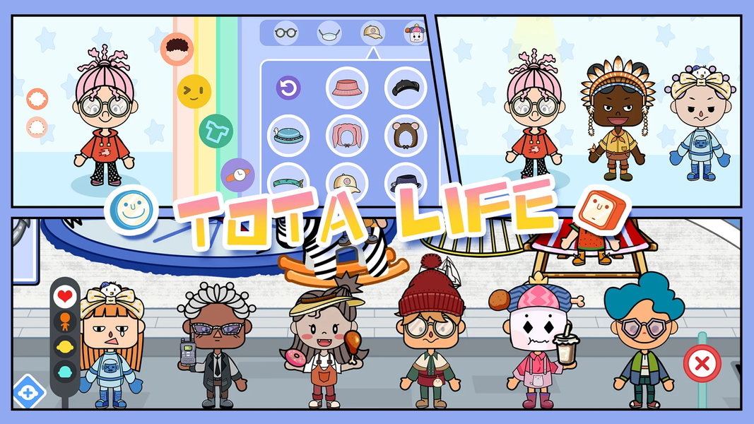 Tota Life: Parent-kid Suite - Gameplay image of android game