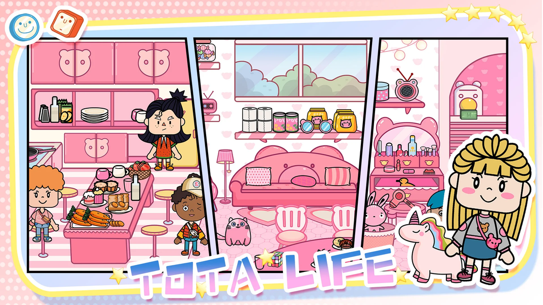 Tota Life: Parent-kid Suite - Gameplay image of android game