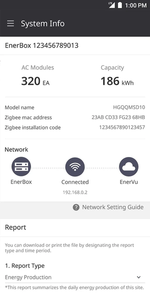 LG EnerVu۲ Owner - عکس برنامه موبایلی اندروید