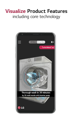 LG H&A AR - Image screenshot of android app