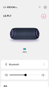 LG XBOOM - Image screenshot of android app