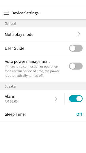 LG XBOOM - عکس برنامه موبایلی اندروید