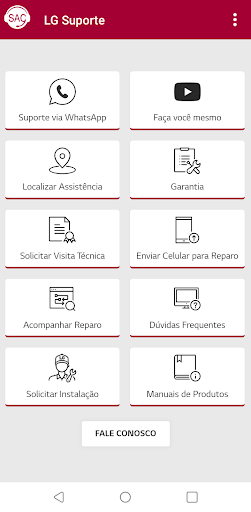 LG Suporte - Image screenshot of android app