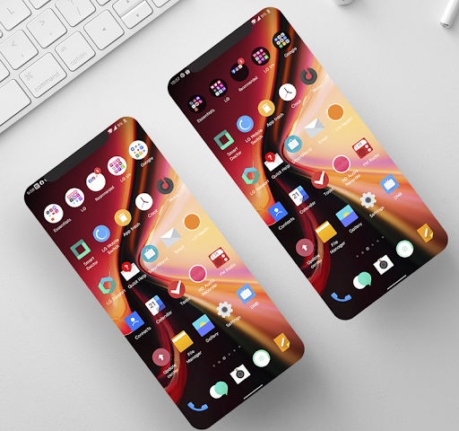 [UX9] OxygenOS Theme for LG Android 10 - عکس برنامه موبایلی اندروید