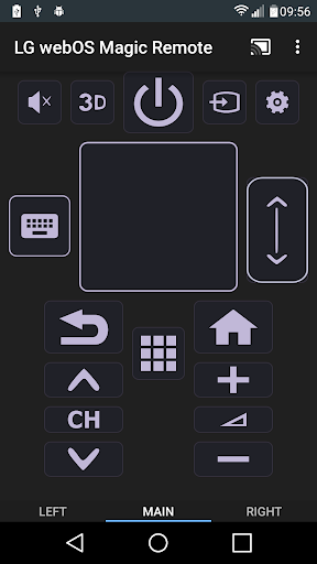 LG webOS Magic Remote - عکس برنامه موبایلی اندروید