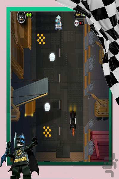 بازی ماشینی بتمن - عکس بازی موبایلی اندروید