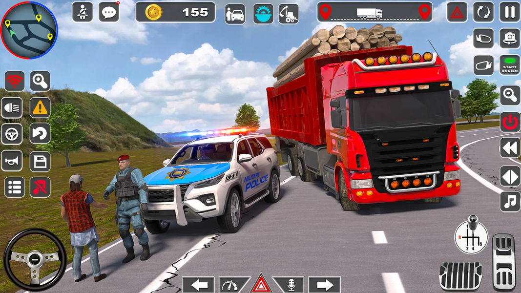 Cargo Truck Driving Simulator - عکس بازی موبایلی اندروید