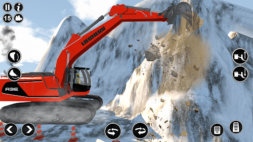 Real Construction Truck Games - Gameplay image of android game