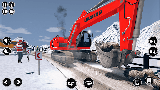 Real Construction Truck Games - Gameplay image of android game