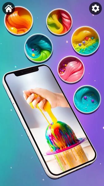 Mini Relaxing ASMR Toys Game - Gameplay image of android game