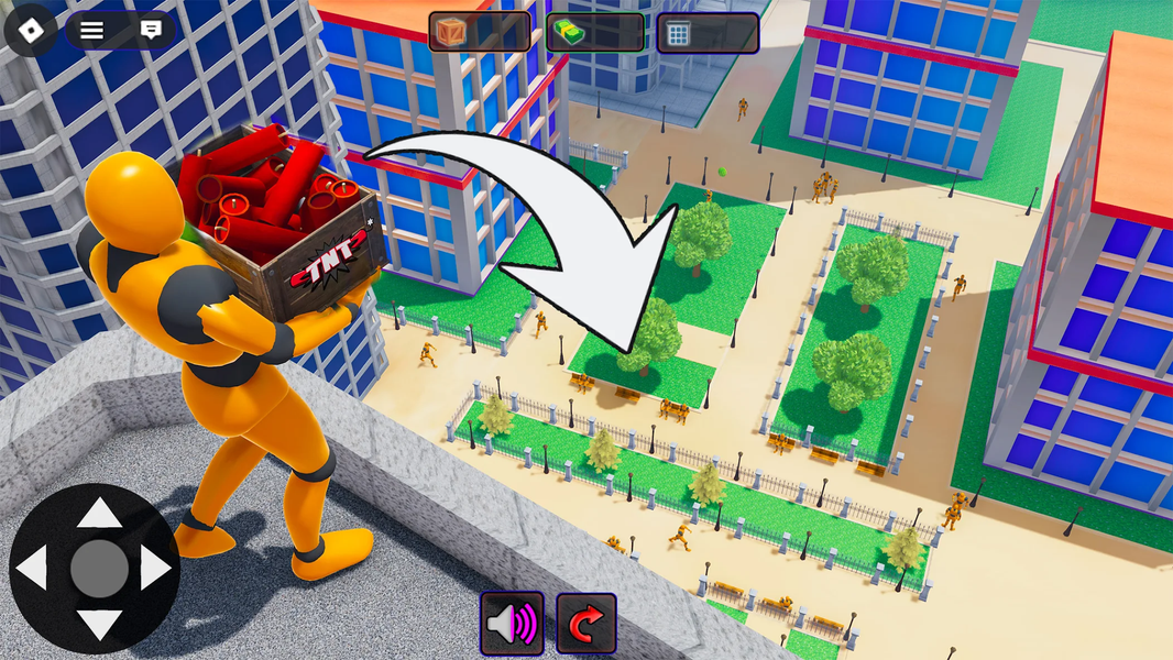 Throw Stuff Ragdoll Destroy - عکس بازی موبایلی اندروید