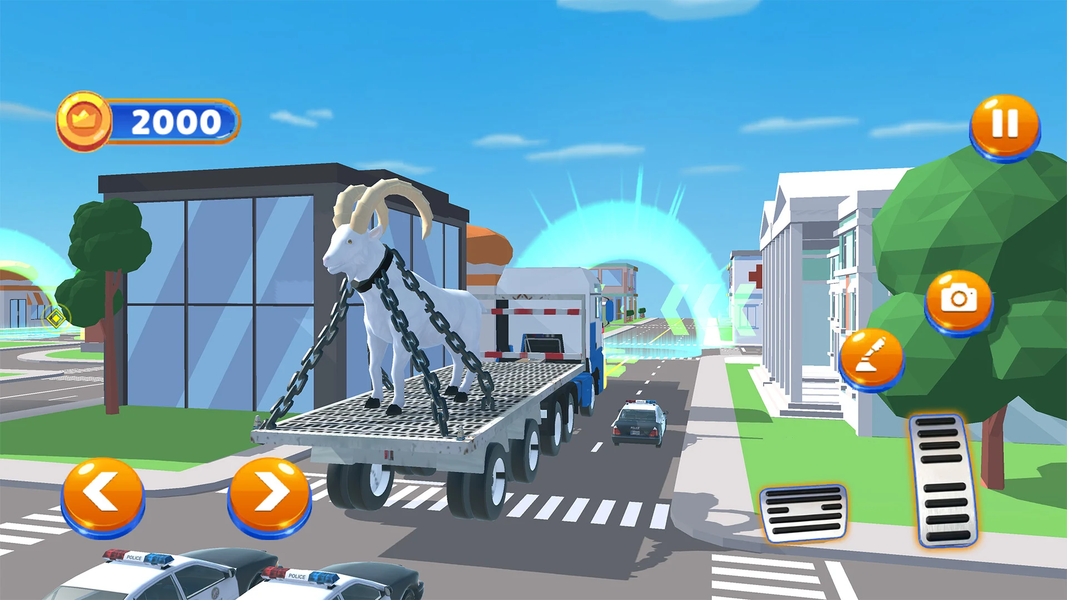 Magical Unicorn Transport Sim - Gameplay image of android game