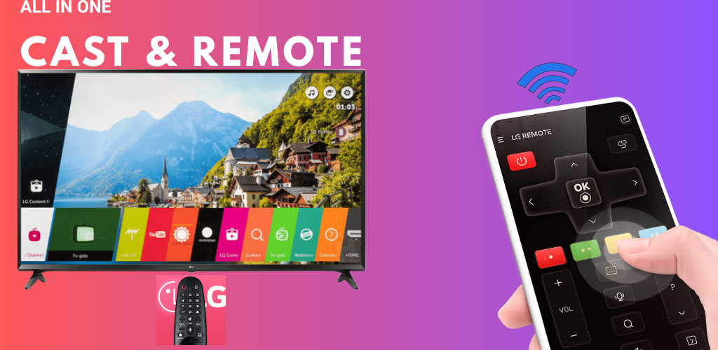 LG TV Remote Control - Image screenshot of android app