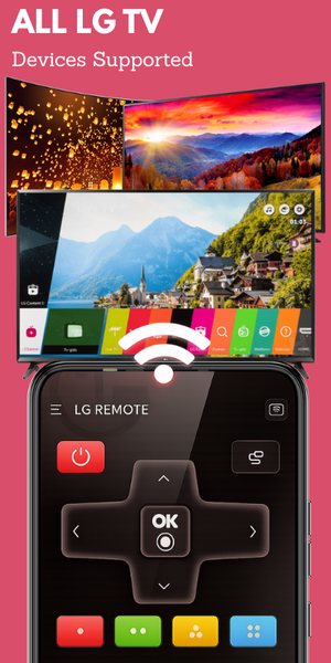 LG TV Remote Control - Image screenshot of android app
