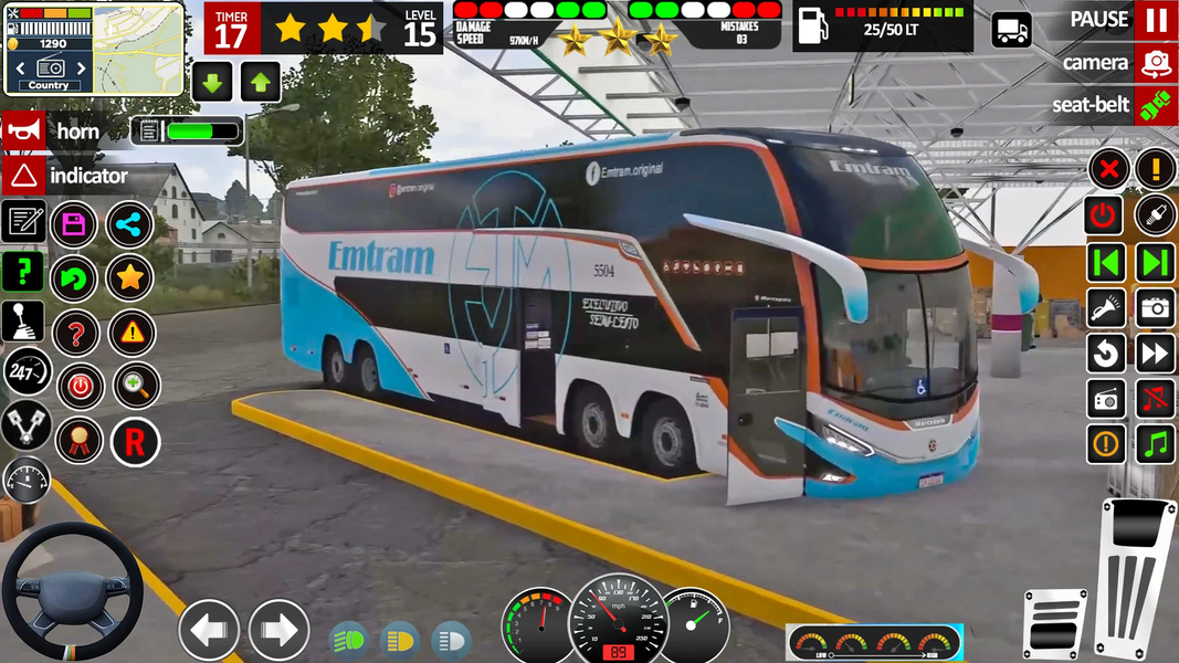 City Bus Games Coach Bus 3D - عکس بازی موبایلی اندروید