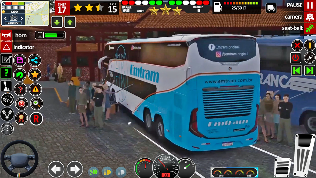 City Bus Games Coach Bus 3D - عکس بازی موبایلی اندروید