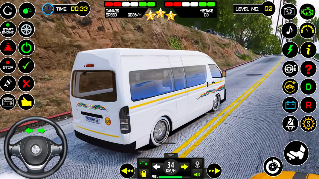 City Van Game Simulator 3D - Gameplay image of android game