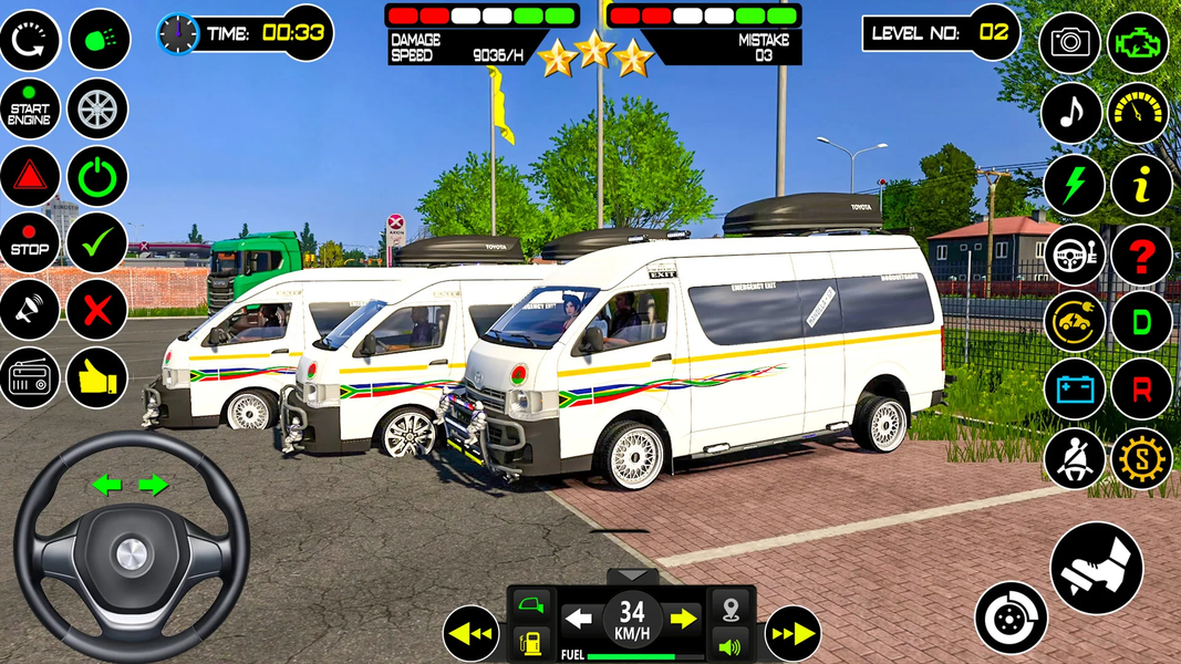 City Van Game Simulator 3D - Gameplay image of android game