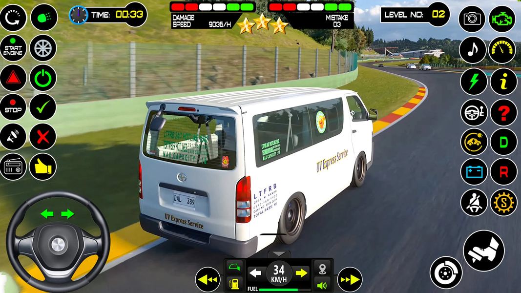 City Van Game Simulator 3D - Gameplay image of android game