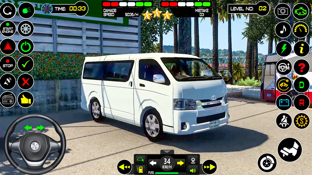 City Van Game Simulator 3D - Gameplay image of android game