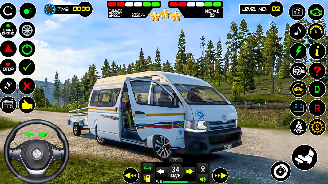 City Van Game Simulator 3D - Gameplay image of android game