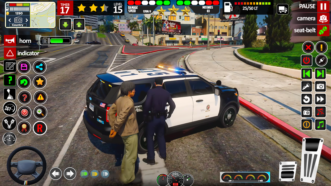 Real Police Game Simulator - Gameplay image of android game