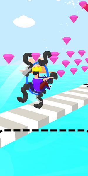 Draw Monowheel ۳D - عکس بازی موبایلی اندروید