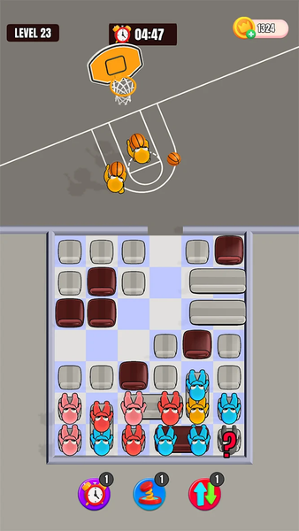 Dunk Sort Puzzle - عکس بازی موبایلی اندروید